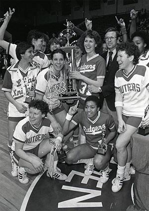 Rutgers Women's Basketball NCAA Champs